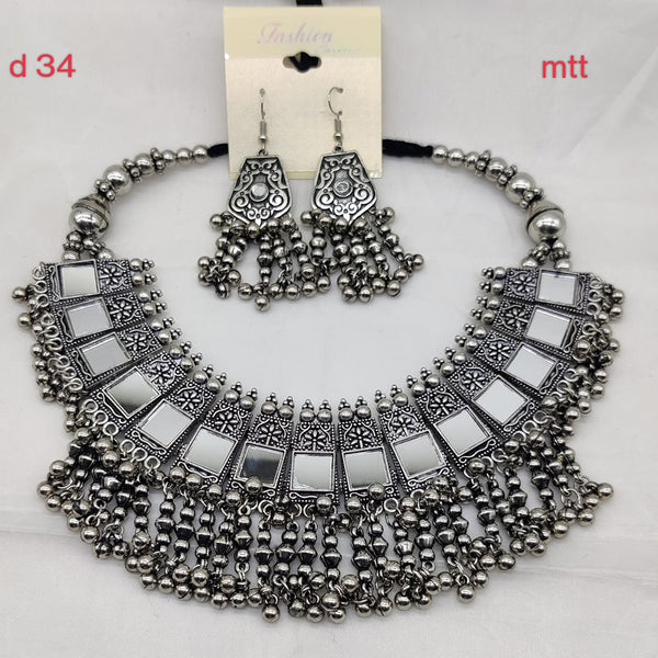 Manisha Jewellery Oxidised Plated Necklace Set