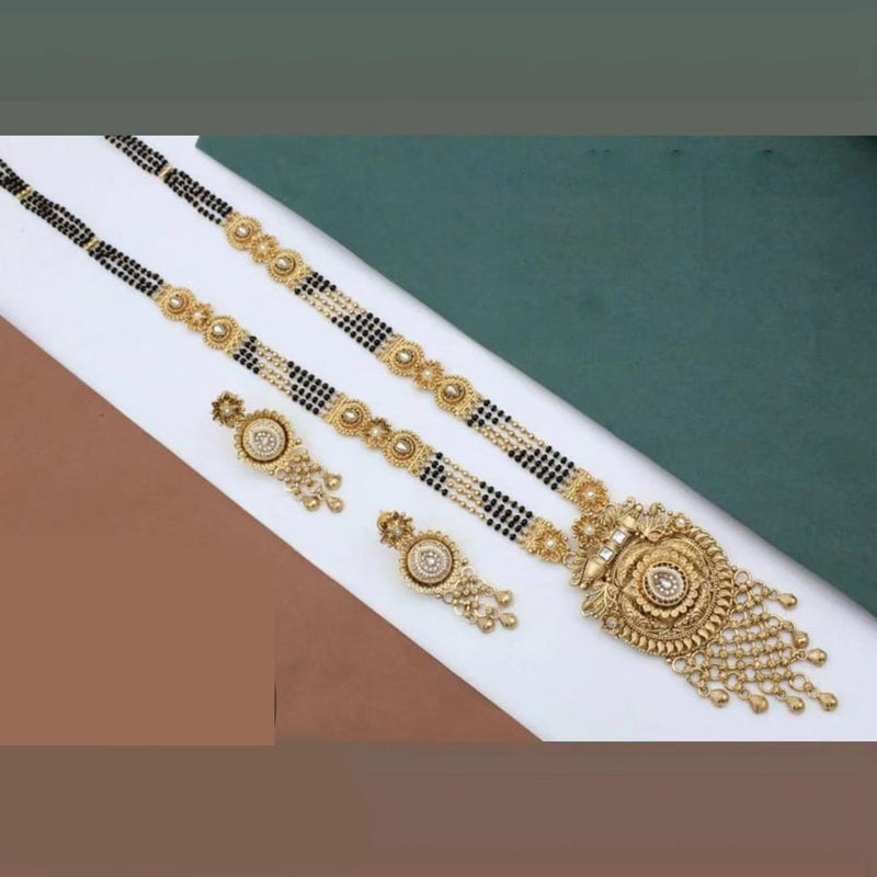 Manisha Jewellery Gold Plated Mangalsutra