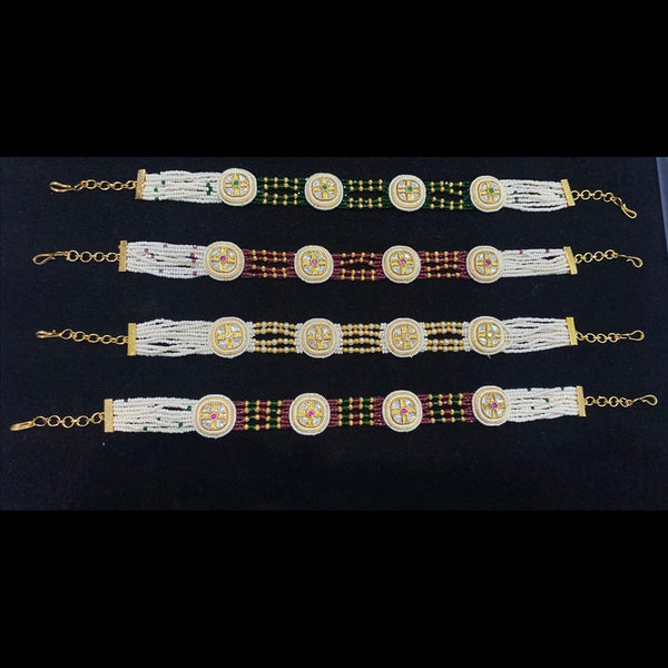 Manisha Jewellery Gold Plated Adjustable Bracelets  (Piece 1 Only)