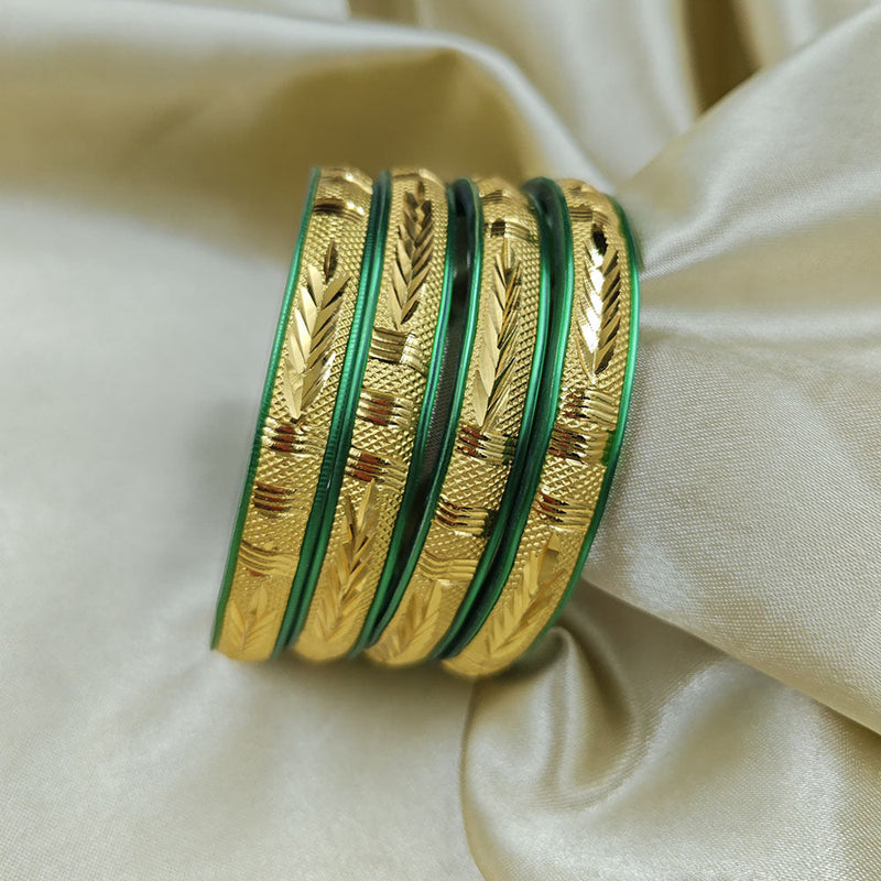 Manisha Jewellery Gold Plated Acrylic Base Bangles Set