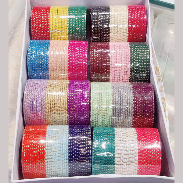 Manisha Jewellery Metal Bangles Set  (Assorted Color)