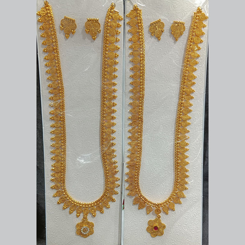 Manisha Jewellery Gold Plated Necklace Set (1 Piece Only)