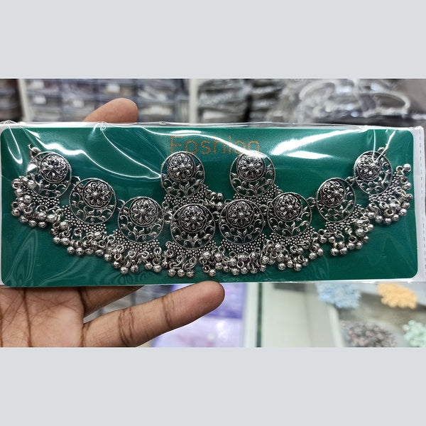 Manisha Jewellery Oxidised Plated Choker Necklace Set