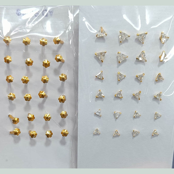 Manisha Jewellery Gold Plated Austrian Stone Studs