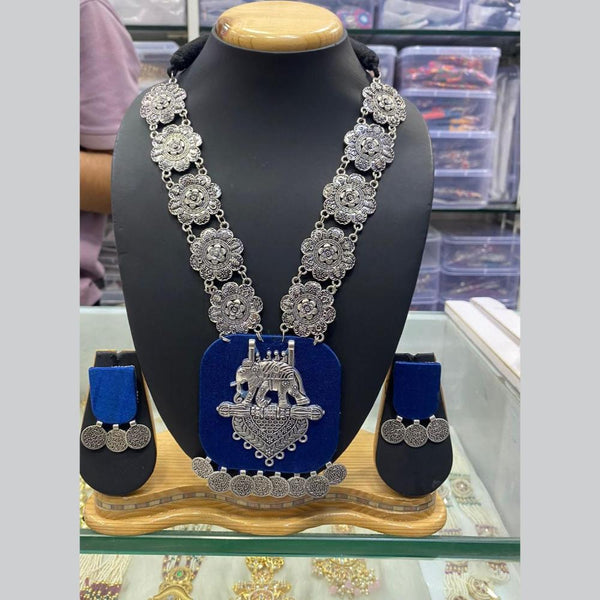 Manisha Jewellery Oxidised Plated Necklace Set