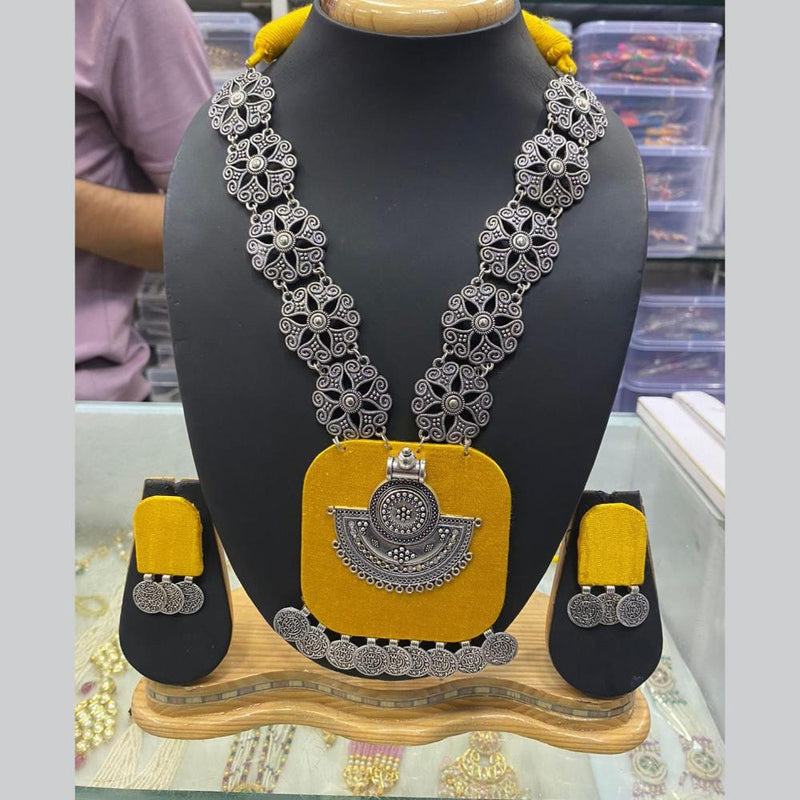 Manisha Jewellery Oxidised Plated Necklace Set