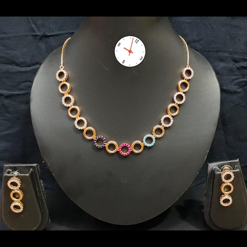 Manisha Jewellery Austrian Stone Necklace Set