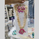 Manisha Jewellery Gold Plated Kundan Stone And Meenakari Long Necklace Set