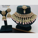 Manisha Jewellery Gold Plated Crystal Stone And Beads Necklace Set