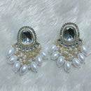 Manisha Jewellery Gold Plated Kundan Stone And Beads Dangler Earrings