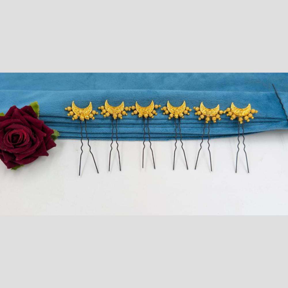 Manisha Jewellery Gold Plated  Hair Accessories