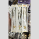 Manisha Jewellery Gold Plated Crystal Stone Manglasutra (One Piece Only)