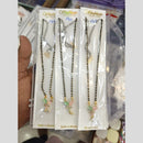 Manisha Jewellery Gold Plated Crystal Stone Manglasutra (One Piece Only)