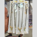 Manisha Jewellery Gold Plated Crystal Stone Manglasutra (One Piece Only)