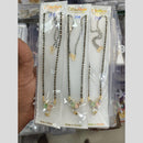 Manisha Jewellery Gold Plated Crystal Stone Manglasutra (One Piece Only)