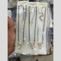 Manisha Jewellery Gold Plated Crystal Stone Manglasutra (One Piece Only)