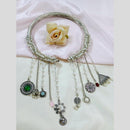Manisha Jewellery Boho statement with dangling motifs  Necklace