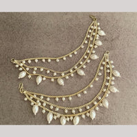 Manisha Jewellery Gold Plated Pearls Kanchain