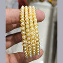 Manisha Jewellery Traditional Gold Finish Pearl Bangle Set