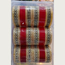 Manisha Jewellery Gold Plated Austrian Stone Acrylic Bangles Set