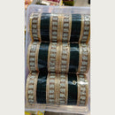 Manisha Jewellery Gold Plated Austrian Stone Acrylic Bangles Set