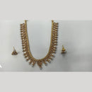 Manisha Jewellery Radiant Grace Gold-Plated Crystal & Pearl Necklace Set