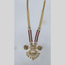 Manisha Jewellery Royal Charm Gold Plated Pota Stone Necklace Set