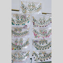 Manisha Jewellery Designer Gold Plated Kundan Stones and Colorful Beads Ideal for Sarees, Lehengas, and Ethnic Outfits Necklace Set