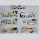 Manisha Jewellery Designer Gold Plated Crystal and Colorful Beads Ideal for Sarees, Lehengas, and Ethnic Outfits Necklace Set