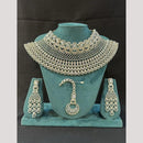 Manisha Jewellery Gold Plated American Diamond Choker Necklace Set