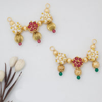 Manisha Jewellery Gold Plated Beads Pendant