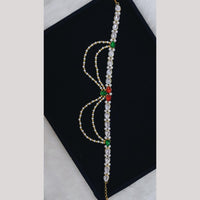 Manisha Jewellery Crystal Stone And Pearls Kamarbandh