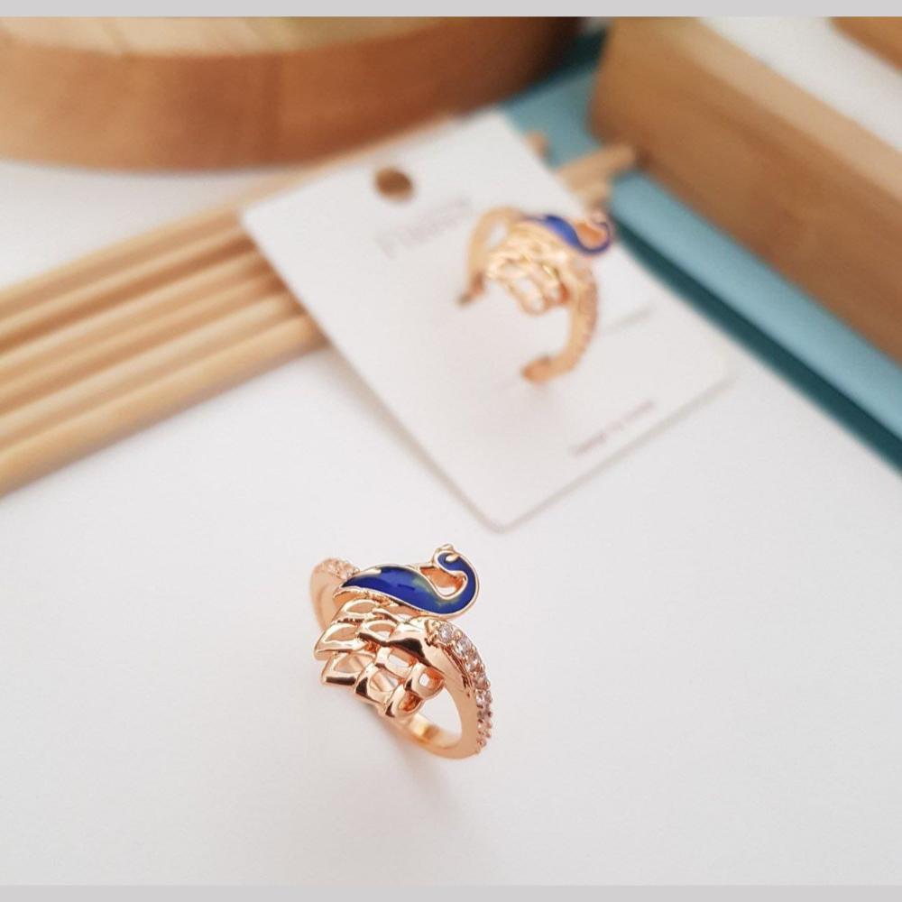 Manisha Jewellery Gold Plated Austrain Stone Rings
