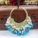 Manisha Jewellery Gold Plated Pearls Dangler Earrings