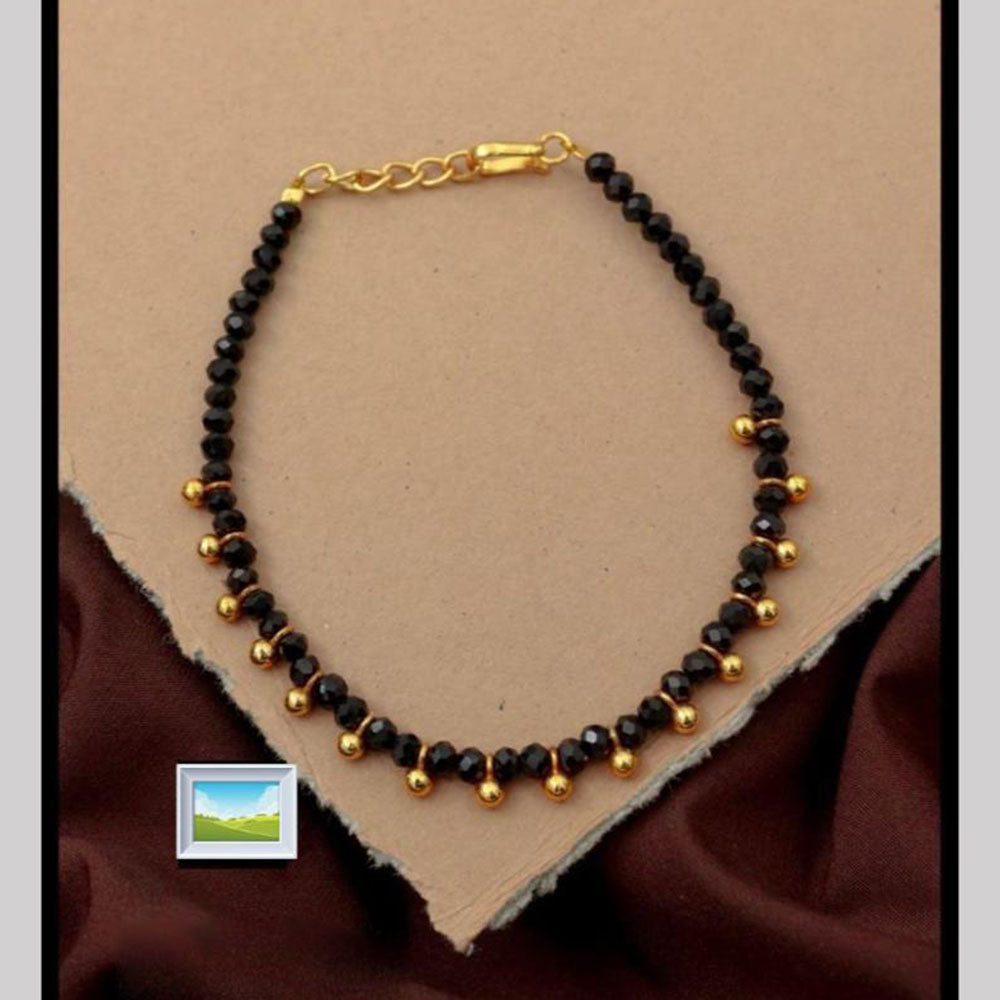 Manisha Jewellery Gold Plated Beads Bracelet
