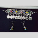 Manisha Jewellery Oxidised Plated Choker Necklace Set