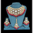 Manisha Jewellery Heritage Glam Classic Kundan Necklace Set for Special Occasions