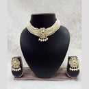 Manisha Jewellery Modern Mughal Kundan And Pearl Choker Necklace Set 