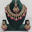 Manisha Jewellery Kundan and Pearl Necklace Set