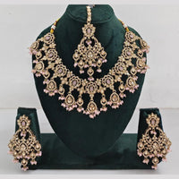 Manisha Jewellery Kundan and Pearl Necklace Set