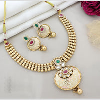 Manisha Jewellery Timeless Kundan and Pearl Necklace Set