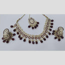 Manisha Collection Beaded Austrian Stone Necklace Set