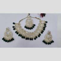 Manisha Jewellery Ethnic Necklace Set with Austrian Stones and Bead Detailing