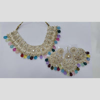 Manisha Jewellery Austrian Crystal Necklace with Beads
