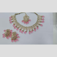 Manisha Premium Austrian Stone Necklace Set with Hand-Strung Beads