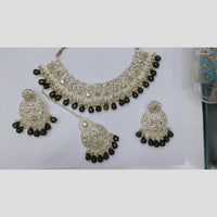 Manisha Premium Austrian Stone Necklace Set with Hand-Strung Beads