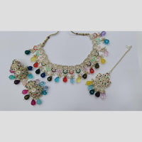 Manisha Collection Beaded Austrian Stone Necklace Set – Graceful Traditional Jewellery