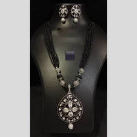 Manisha Jewellery Tribal Inspired Kundan and Beads Long Necklace Set