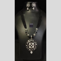Manisha Jewellery Tribal Inspired Kundan and Beads Long Necklace Set