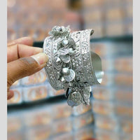 Manisha Jewellery Rhodium Plated Openable Kada 